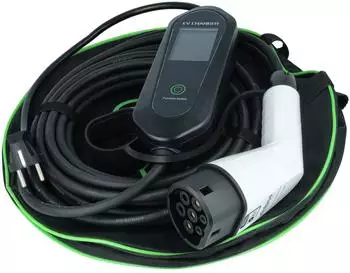vhbw Typ-2-Ladekabel 3,5kW 16A 1-phasig 10m, Typ F CEE 7/7 (174514993-200)
