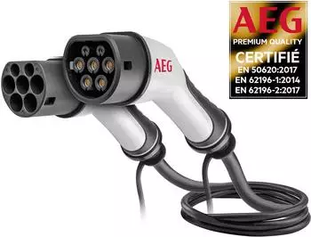 AEG Ladekabel Elektro-/Hybridfahrzeuge Typ 2, 11kW, 5m (5123)