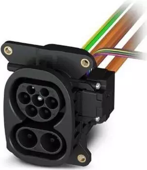 Phoenix Contact CHARX T2HBI12-1AC32DC250-2,0M2 Ladesteckdose Typ 2, 32A, 1-phasig (1162148)