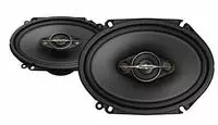 Pioneer TS-A6881F. Lautsprechertyp: 4-Wege, Spitzenstrom: 350 W, Bemessungsleistung:
