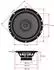 Ampire CPX165 Koaxial-Lautsprecher 16,5cm Seidenkalotte (CPX165)