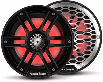 Rockford Fosgate M2-65B Color Optix Marine-Koaxiallautsprecher 16,5cm, schwarz (M2-65B)