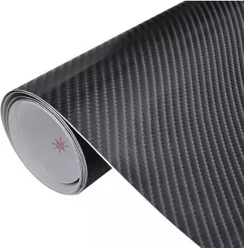 vidaXL 4D Autofolien schwarz 100x150cm, 2 Stk.