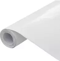 vidaXL Autofolien 2 Stk. 4D Wei&szlig; 100x150 cm