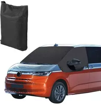 LuxusKollektion Windschutzscheibenabdeckung VW T7 California 600D Oxford, schwarz (2021-2026)