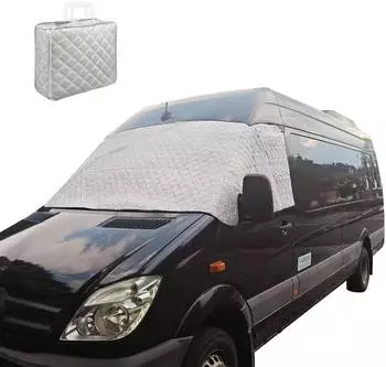 LuxusKollektion Frontscheibenabdeckung Vito III W447 (2014-2024) silber, faltbar, Thermo