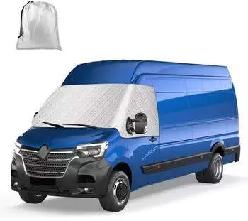 LuxusKollektion Windschutzscheibenabdeckung Renault Master / Opel Movano, Ganzjahresschutz (2010&ndash;2024)