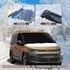 LuxusKollektion Windschutzscheibenabdeckung für VW Caddy 600D, wasserdicht, Sonnenschutz