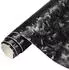 LuxusKollektion Autofolie Forged Carbon matt schwarz 30x152cm mit Luftkanälen