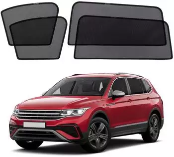 LuxusKollektion Sonnenschutz Tiguan II Allspace magnetisch, 4-teilig (2016-2024)