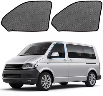 LuxusKollektion Moskitonetz f&uuml;r VW T5, 2-teilig, magnetisch, Sonnenschutz, UV-Schutz