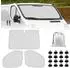 LuxusKollektion Wohnmobil-Sonnenschutz 3-teilig für Renault Trafic/Opel Vivaro (2001-2014)