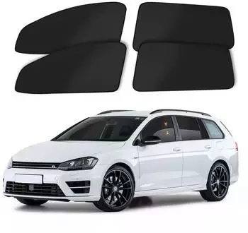 LuxusKollektion Sonnenschutz Seitenscheibe Golf 7 Variant (2015-2021) magnetisch, 4er Set