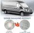 LuxusKollektion Windschutzscheiben-Sonnenschutz 3-teilig für Ford Transit Van MK7 (2006-2013)
