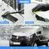 LuxusKollektion Frontscheibenabdeckung Renault Trafic 2014-2024, silber, UV-Schutz 100% verdunkelnd