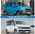 LuxusKollektion Frontscheibenabdeckung für VW T5 (2003-2015), faltbar, silber, wasserdicht