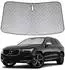 LuxusKollektion Frontscheiben-Sonnenblende für Volvo XC60 (2018-2024), faltbar, 6-lagig, 99% UV-Schutz