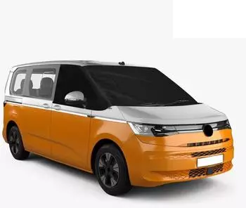 LuxusKollektion Windschutzscheibenabdeckung VW T7 600D Oxford, schwarz, ganzj&auml;hrig