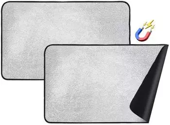 LuxusKollektion Sonnenschutz Auto magnetisch Seitenscheibe, 90x52cm, 2 St&uuml;ck
