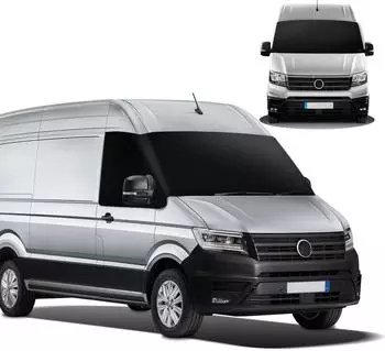 LuxusKollektion Frontscheibenabdeckung VW Crafter 2018-2023, 600D Oxford, wasserdicht