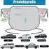 LuxusKollektion Frontscheibenabdeckung 230x128cm UV-Schutz, Frost- & Hitzeschutz