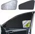 LuxusKollektion Magnetischer Sonnenschutz Autofenster, Universal, schwarz