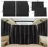 LuxusKollektion Auto-Vorhang Sichtschutz Verdunkelung 3er-Set 180x110cm