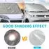 LuxusKollektion Windschutzscheibenabdeckung VW T7 5-lagig, UV-Schutz, silber