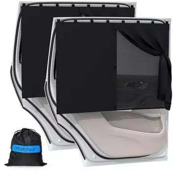 LuxusKollektion Sonnenschutz Auto Baby, magnetisch, 99% UV-Schutz, 2er-Set