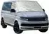 LuxusKollektion Windschutzscheibenabdeckung VW T6, silber, Oxford-Gewebe mit Baumwollfutter