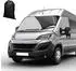 LuxusKollektion Windschutzscheibenabdeckung Fiat Ducato/Peugeot Boxer/Citroën Jumper X250/290, Oxford & Baumwolle, abnehmbar