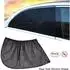 LuxusKollektion Autofenster-Sonnenschutz, Mesh, 105-135cm, 2er-Set