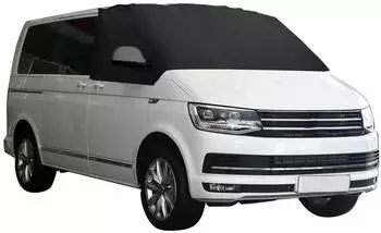 LuxusKollektion Windschutzscheibenabdeckung VW T5 600D Oxford, Sonnenschutz & Frostschutz
