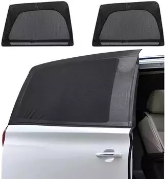 LuxusKollektion Sonnenschutz Schiebet&uuml;r Mesh, 60-70x103-115cm, 2er-Set