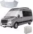 LuxusKollektion Frontscheibenabdeckung Sprinter 2019-2025, 2-lagig, wasserdicht, Magnet