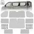 LuxusKollektion Wohnmobil Sonnenschutz-Set für Renault Trafic LWB 2015-2024, 8-teilig