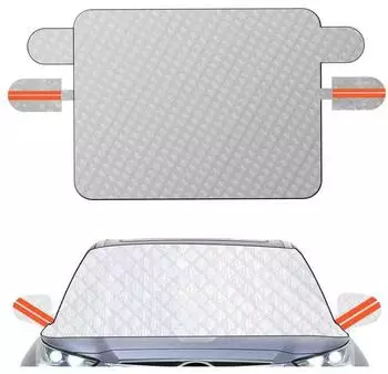 LuxusKollektion Frontscheibenabdeckung faltbar 260x116cm, UV-Schutz, Schnee & Frost