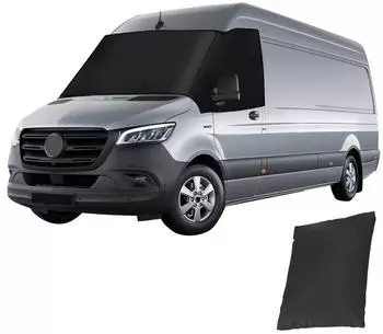 LuxusKollektion Frontscheibenabdeckung f&uuml;r Mercedes Sprinter 2019-2024, 600D Oxford, wasserdicht