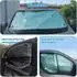 LuxusKollektion Sonnenschutz-Set für Ford Transit Custom 2012-2024, Front- & Seitenscheiben, 3-teilig