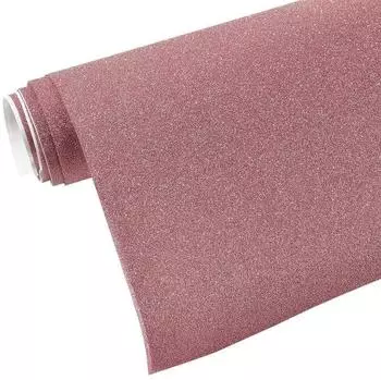 LuxusKollektion Autofolie rosa Glitzer, selbstklebend, wasserfest, 30x200cm