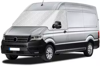 LuxusKollektion Windschutzscheibenabdeckung VW Crafter 2018-2025, Sonnen- & Eisschutz