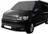 LuxusKollektion Frontscheibenabdeckung für Transporter T6, 600D Oxford, schwarz (T6)