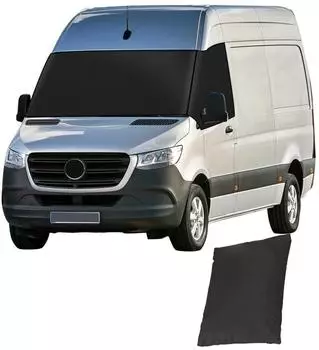 LuxusKollektion Frontscheibenabdeckung f&uuml;r Mercedes Sprinter 2006-2018, 600D, wasserdicht