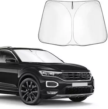 LuxusKollektion Sonnenschutz f&uuml;r VW T-Roc (2017-2025), faltbar, UV-Schutz