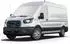 LuxusKollektion Frontscheibenabdeckung Ford Transit MK8/MK9 2014-2026, Aluminium, silber