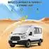 LuxusKollektion Frontscheibenabdeckung Ford Transit MK8/MK9 2014-2026, Aluminium, silber