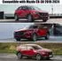 Mazda Halbgarage für Mazda CX-30 (2019–2024) LWB, schwarz