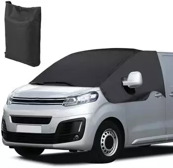 LuxusKollektion Frontscheibenabdeckung 600D wasserdicht f&uuml;r Citroen Jumpy / Opel Vivaro (2016-2024)