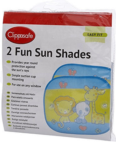 Clippasafe Fun Sun Shade 2-Pack