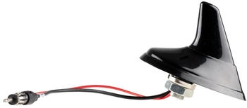 Alca Aktiv Fin-Antenne AM/FM schwarz (536400)
